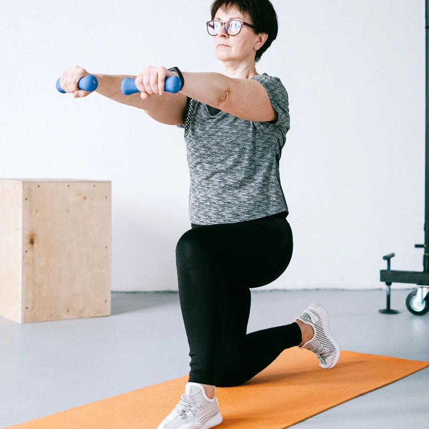 woman who will live longer because she stays active