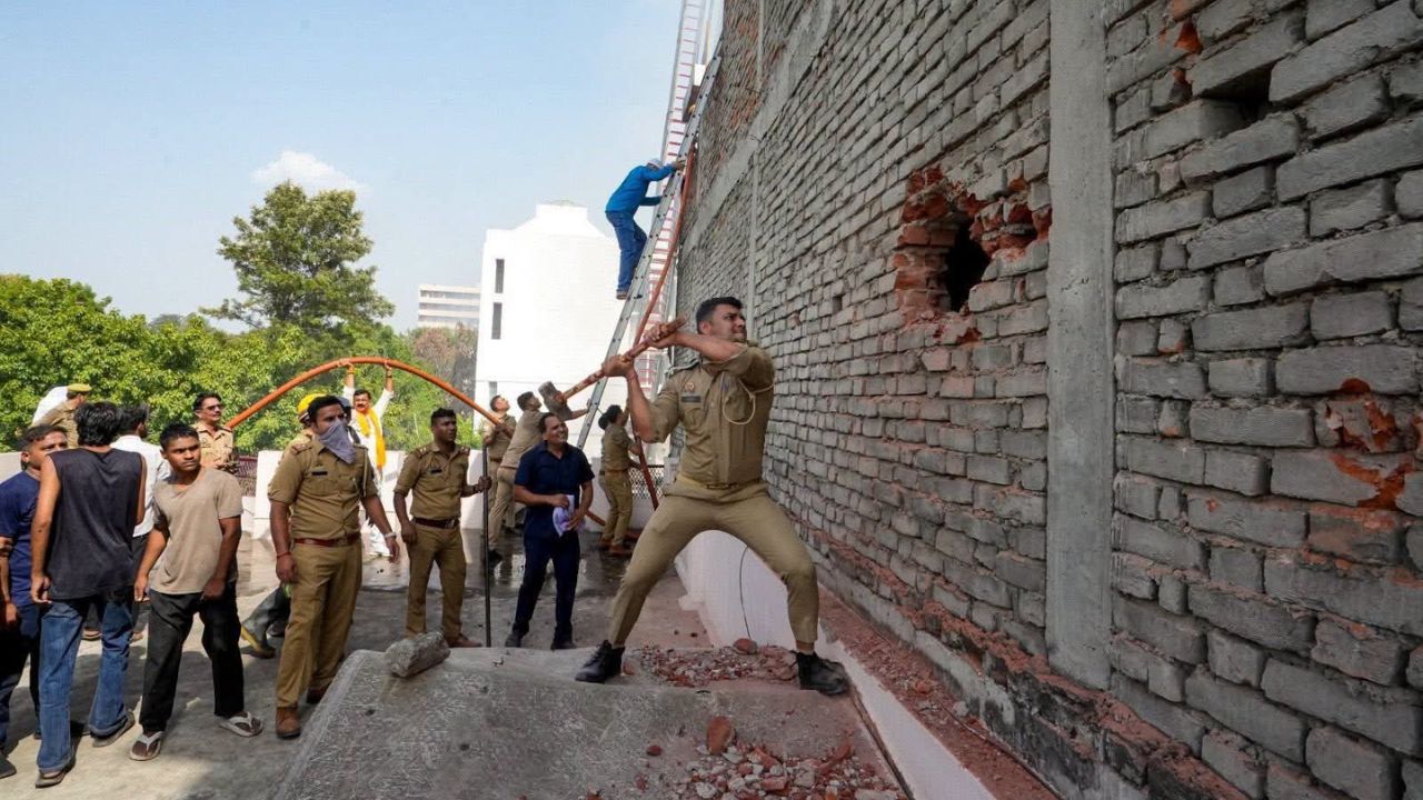 Lucknow Fire incident