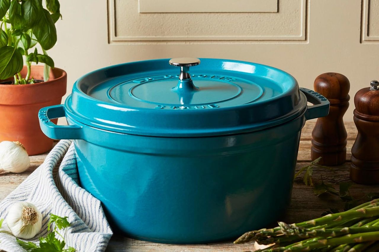 STAUB Cast Iron Round Cocotte Credit: Amazon