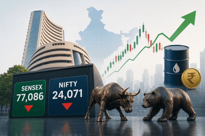Sensex, Nifty open subdued amid easing West Asia tensions
