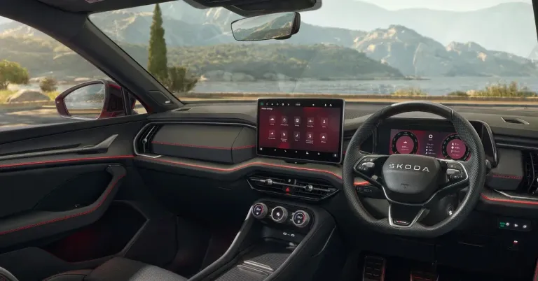 skoda kodiaq rs interior skoda kodiaq rs interior