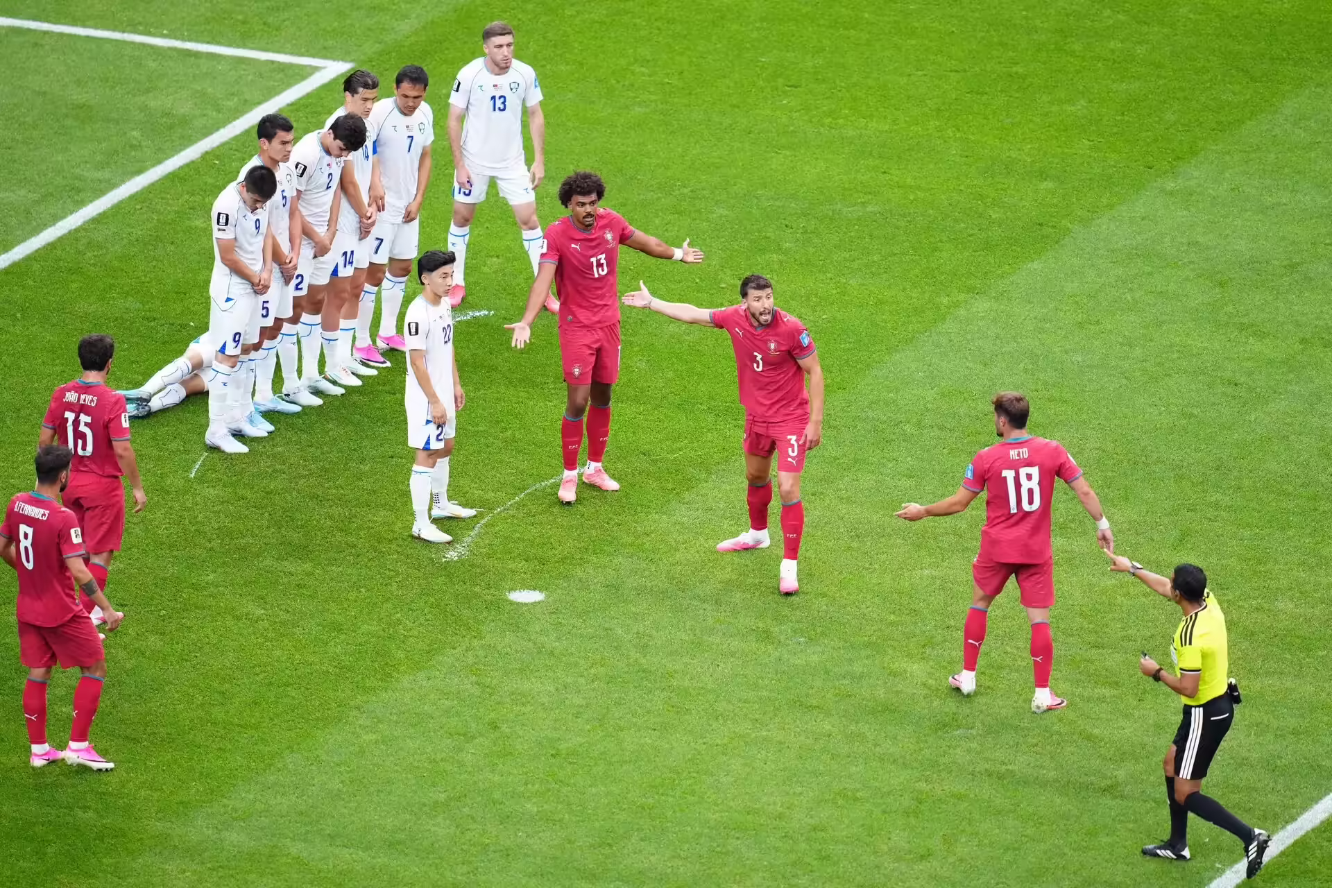 Uzbekistan Portugal WCup Soccer