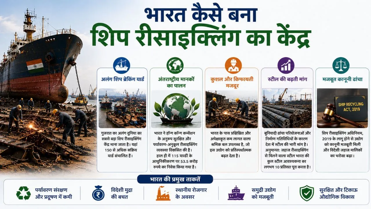 India Becomes Ship Recycling Hub