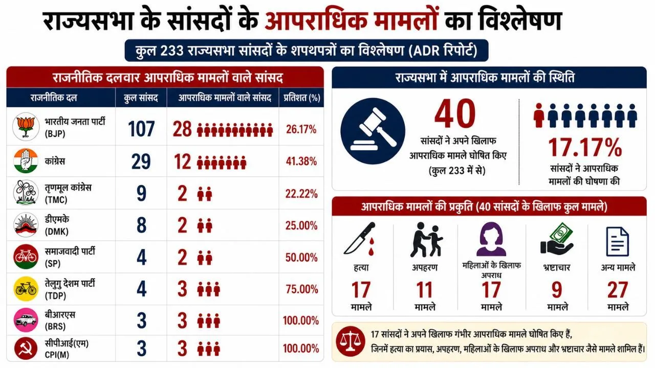 ADR Report on Rajya Sabha MPs