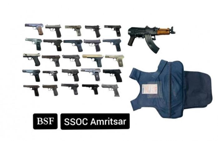 Recovered weapons