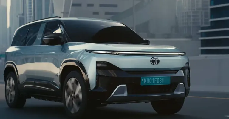 tata sierra ev front 
