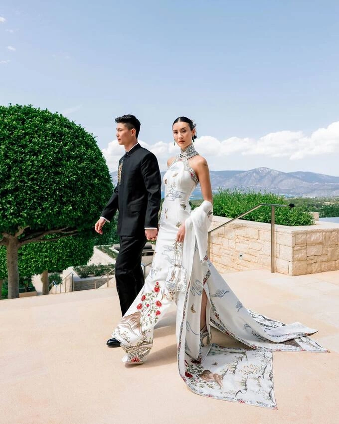 Nearly eight years after their first meeting, Zhu proposed during a ski trip in Courchevel, France, on March 27, 2025, telling Liu they were going dog sledding before leading her up the mountain.   She recalled the day was snowy and overcast until the moment he proposed, when the clouds parted and the sun appeared.