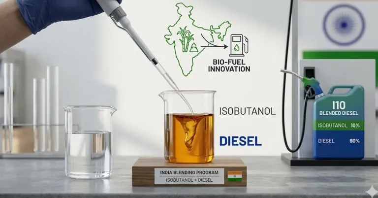 isobutanol blended diesel in india
