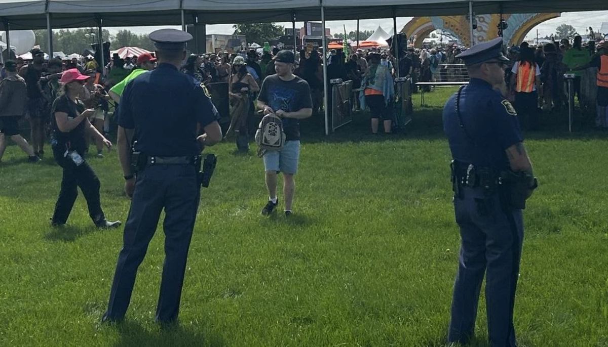 Dead baby found in toilet at Electric Forest music festival