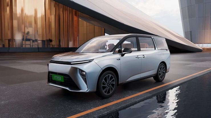 mg m9 mifa electric mpv front 3 quarters mg m9 mifa electric mpv front 3 quarters