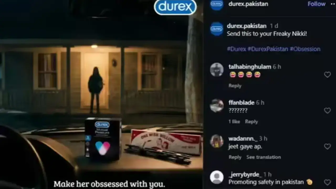Controversy over Durex ad in Pakistan: Inspired by the movie Obsession