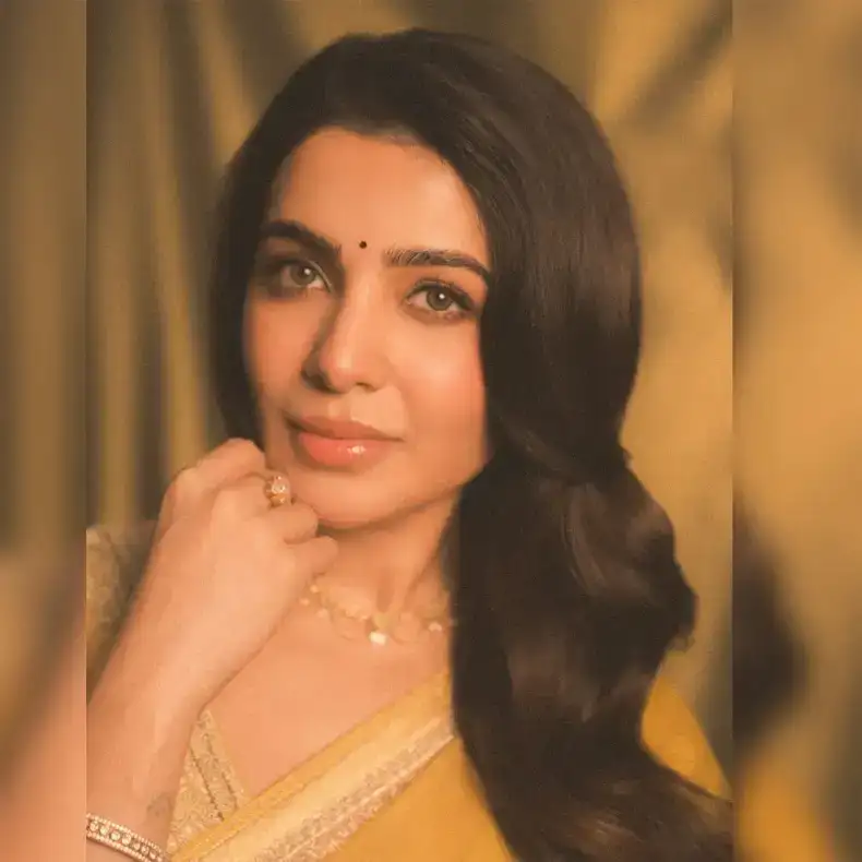 Samantha Ruth Prabhu dazzles wearing a saree worth Rs 80,000