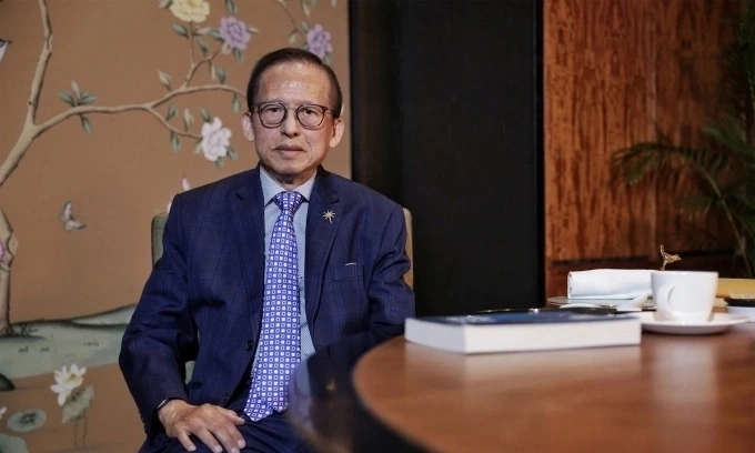 Kwek Leng Beng, executive chairman of Hong Leong Group and executive chairman of City Developments Limited (CDL), Oct. 20, 2023. Photo by AFP