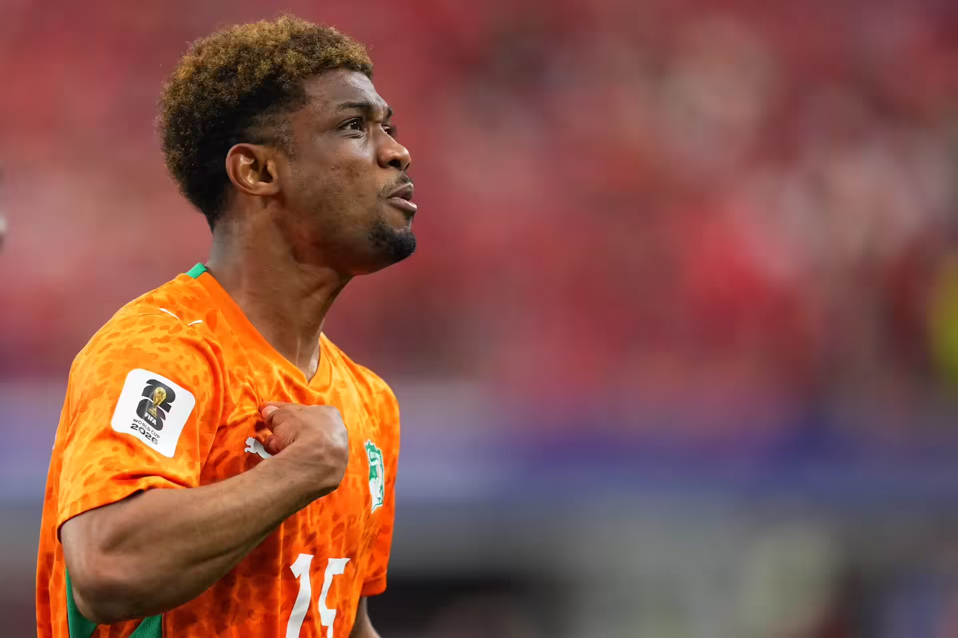 Ivory Coast's Amad Diallo (15) celebrates after scoring his side's opening goal during the World Cup round of 32 soccer match between Ivory Coast and Norway in Arlington, Texas, near Dallas, Tuesday, June 30, 2026. (AP Photo/Julio Cortez) Haaland scores the deciding goal for Norway in win-or-go-home World Cup action, in photos