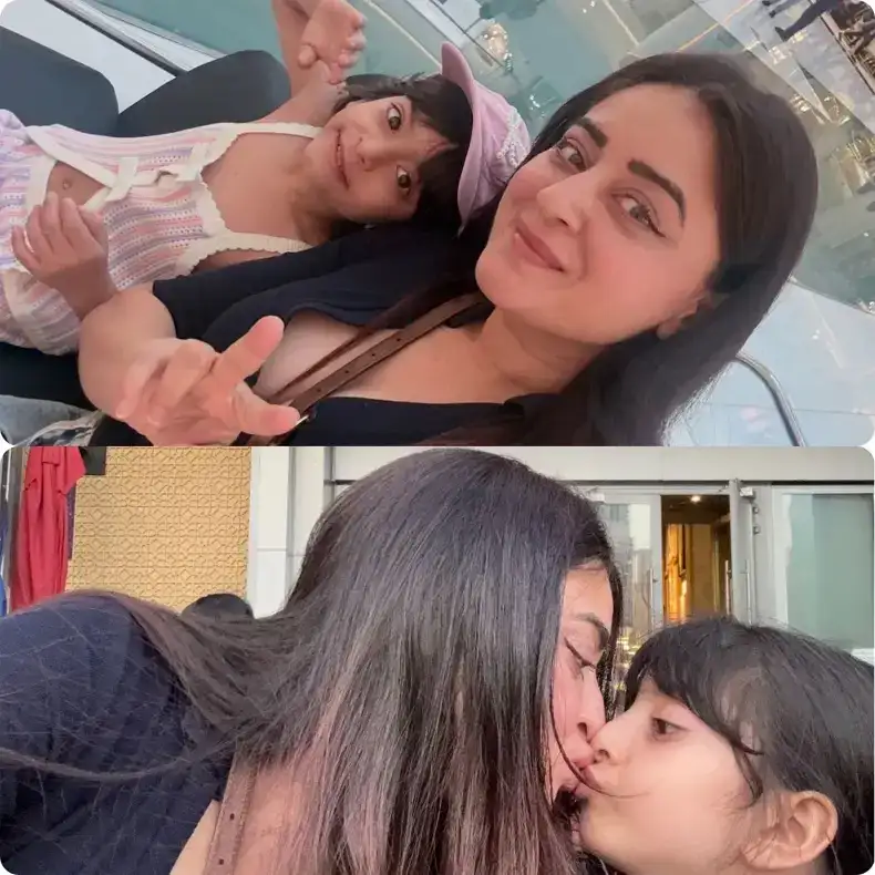 Mahhi Vij spent fun moments with her daughter in Dubai