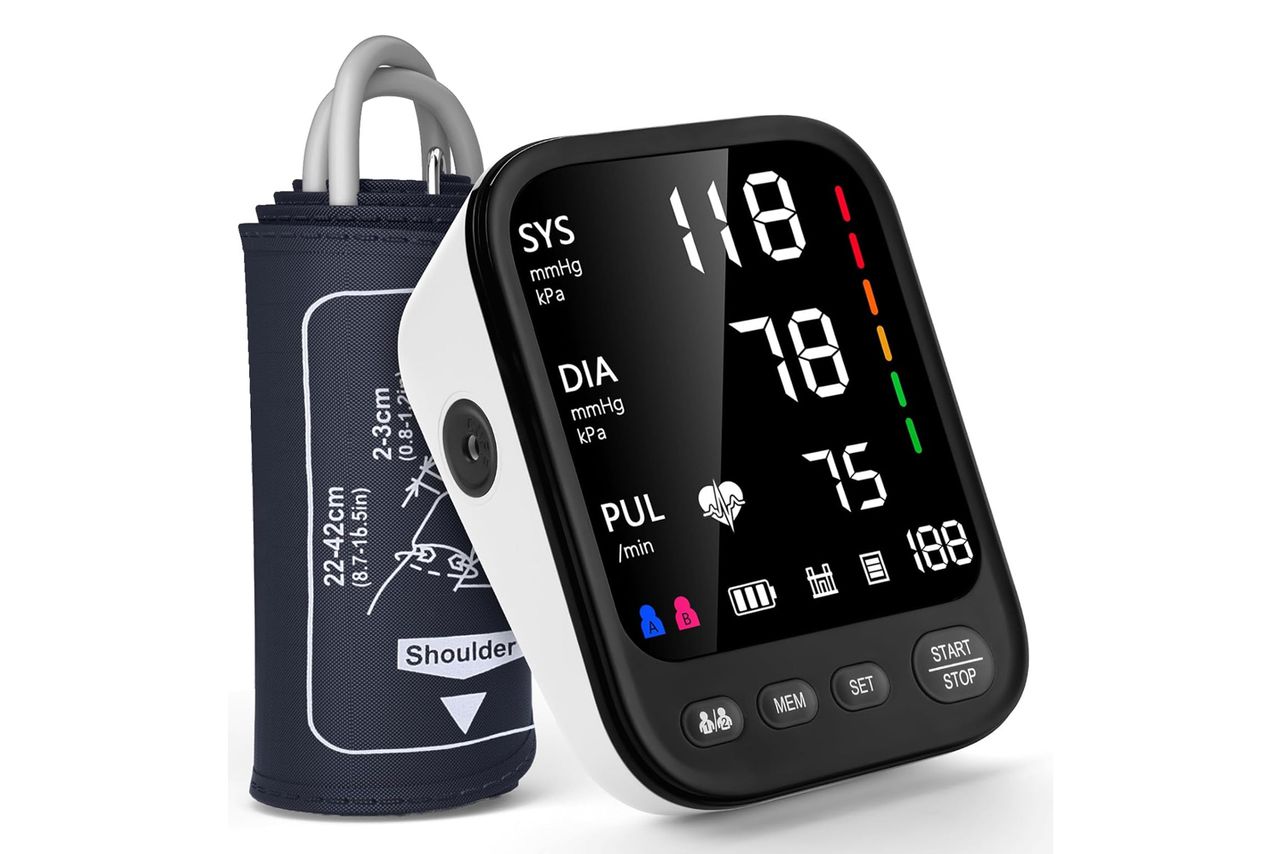 Amazon invaxe blood pressure machine Credit: Amazon