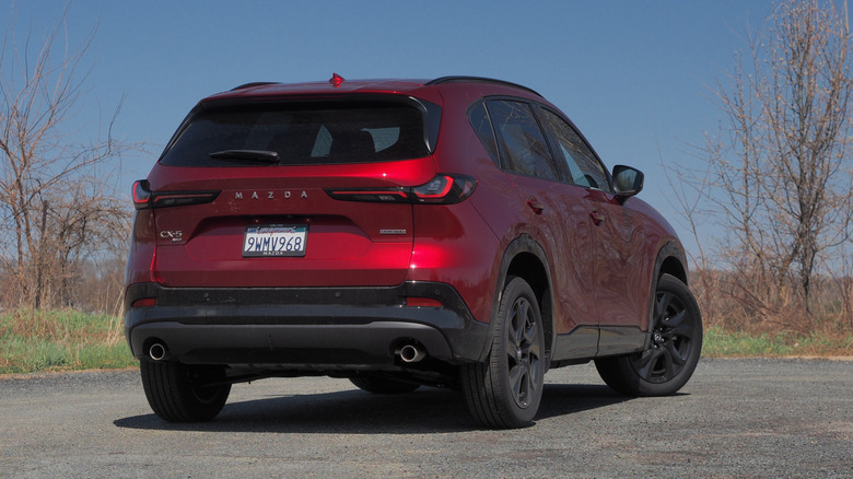 2026 Mazda CX-5 rear 3/4 view