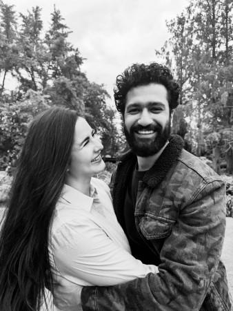Rains and you: Vicky Kaushal holds Katrina Kaif's hand, couple get cosy as they enjoy Mumbai monsoon; fans ask, 'Where's Vihaan?' Rains and you: Vicky Kaushal holds Katrina Kaif's hand, couple get cosy as they enjoy Mumbai monsoon; fans ask, 'Where's Vihaan?'