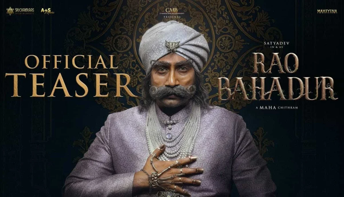 ‘Rao Bahadur’ trailer out: Satya Devs psychological drama wins appreciation