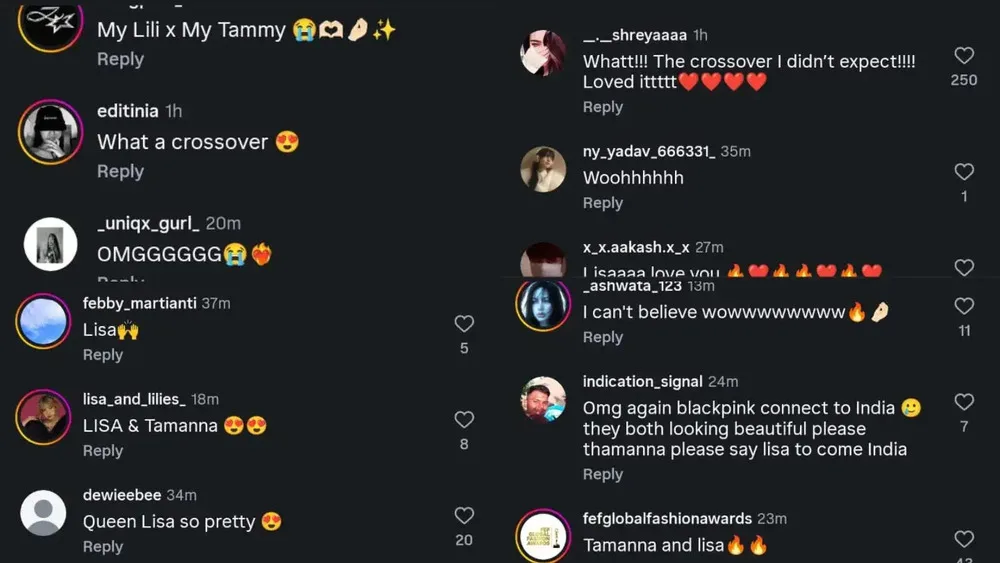 Lisa's Fans in India