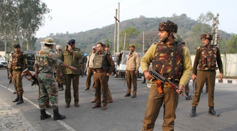 File picture after Nagrota terror attack November 29, 2016. Nagrota