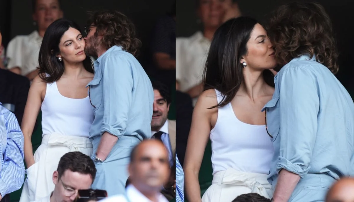 Andrew Garfield makes PDA packed appearance with Monica Barbaro at Wimbledon