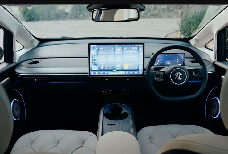 mg windsor pro interior mg windsor pro interior