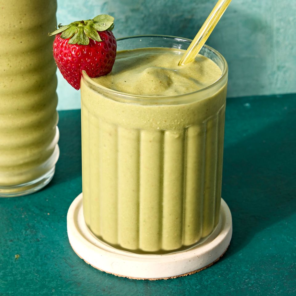 A recipe image of Brain-Booster Smoothie. Credit: Photographer: Jen Causey.