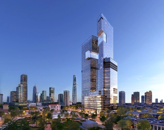 One Central Saigon project. Photo courtesy of the developer