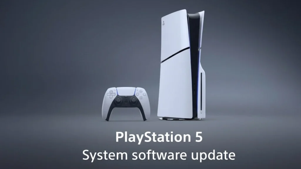 PS5 system software update PS5 system software update