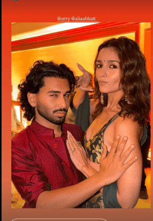 'Has Alia Bhatt done nose job?': Fans notice her transformation as she poses with Orry; Ranveer Singh, Arjun Kapoor dance at Anshula's reception