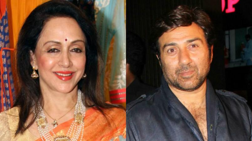 Hema Malini, Sunny Deol Hema Malini, Sunny Deol
