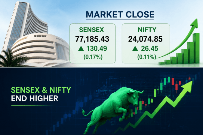 Sensex, Nifty end higher in volatile trade led by banking, financial stocks Sensex, Nifty end higher in volatile trade led by banking, financial stocks