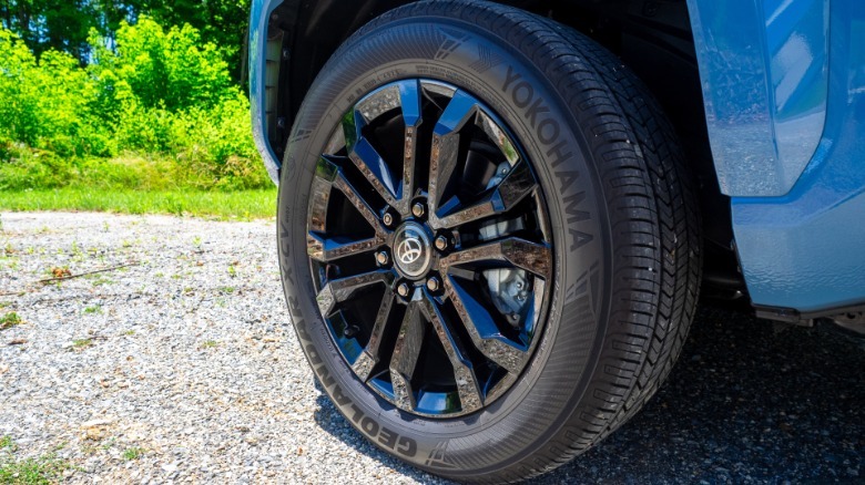 2026 Toyota 4Runner left front wheel
