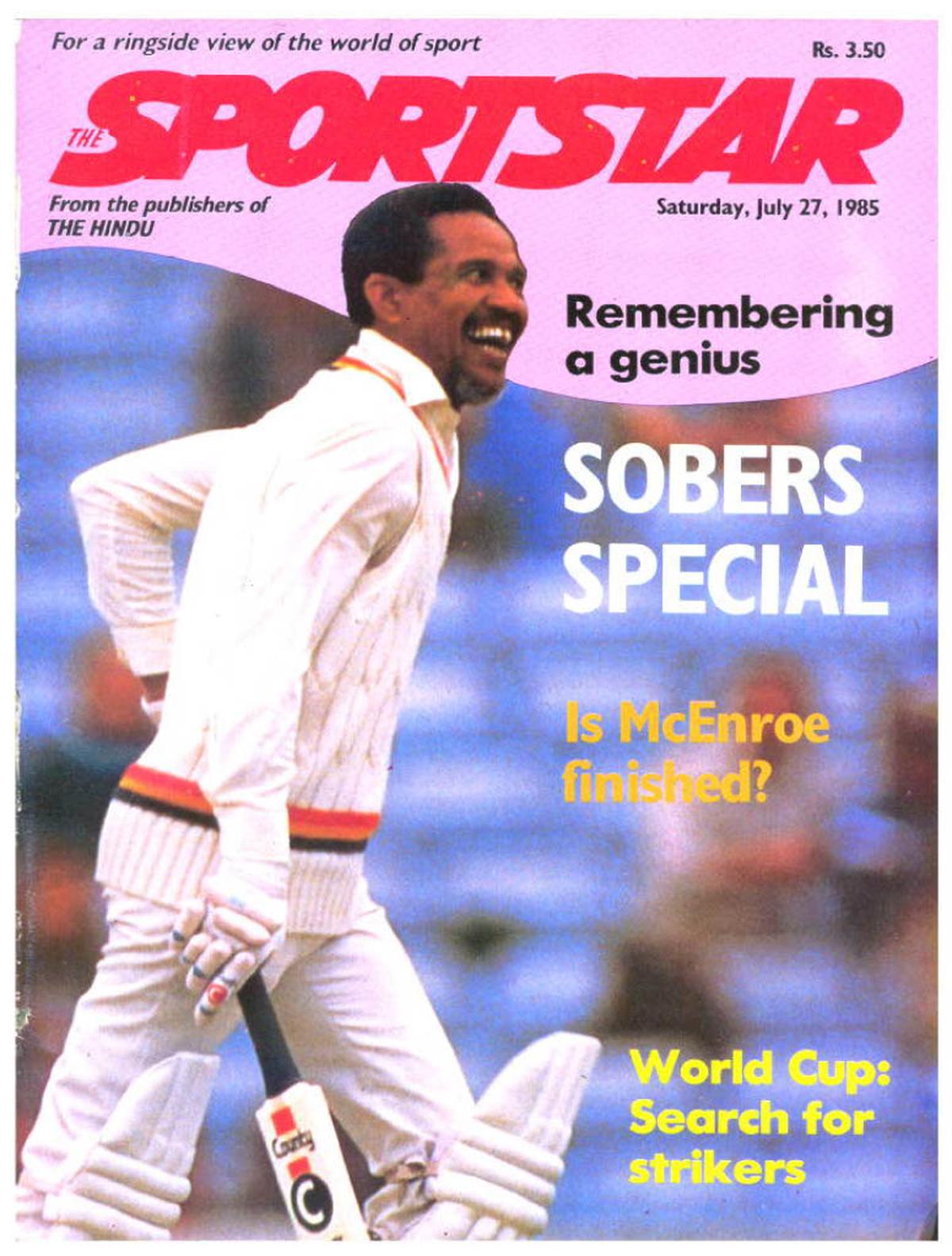 Originally published in the March 1981 issue of The Cricketer, this article was reprinted in the July 27, 1985 issue of Sportstar. Originally published in the March 1981 issue of The Cricketer, this article was reprinted in the July 27, 1985 issue of Sportstar.