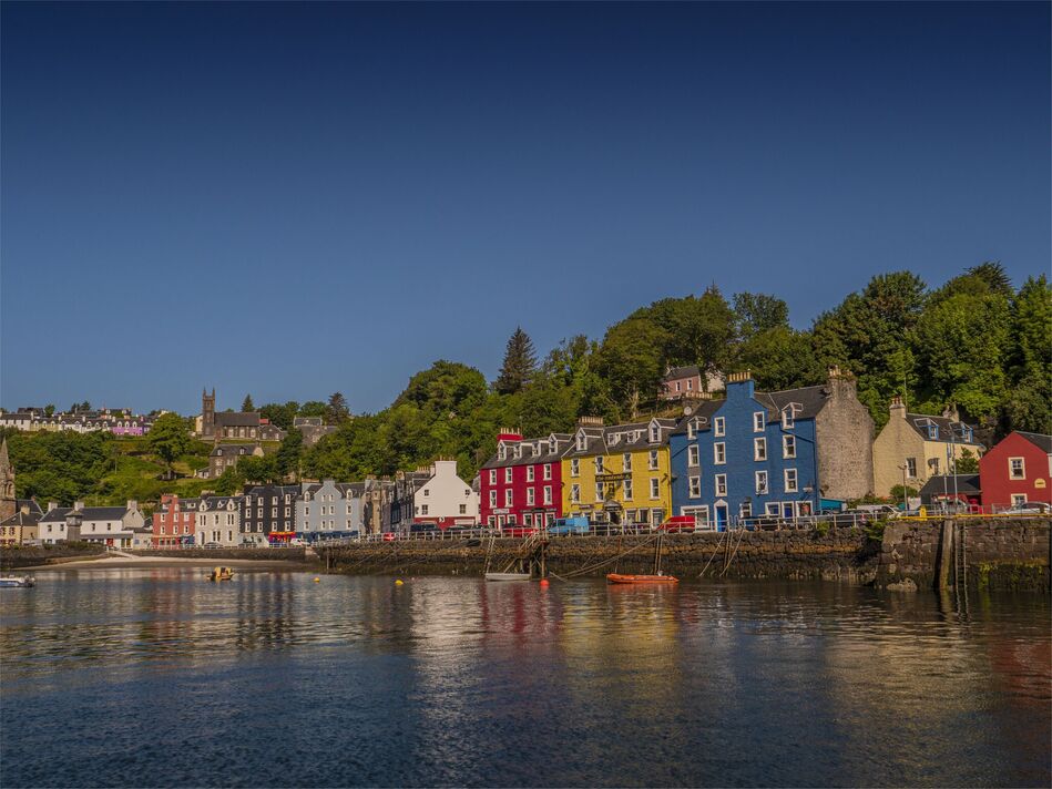 A view to Tobermory, Isle of Mull A view to Tobermory, Isle of Mull