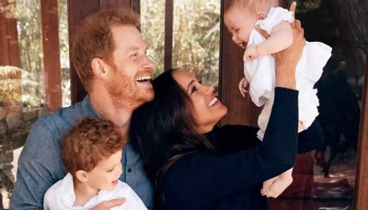 Prince Harry takes Archie and Lilibet to Princess Dianas childhood home