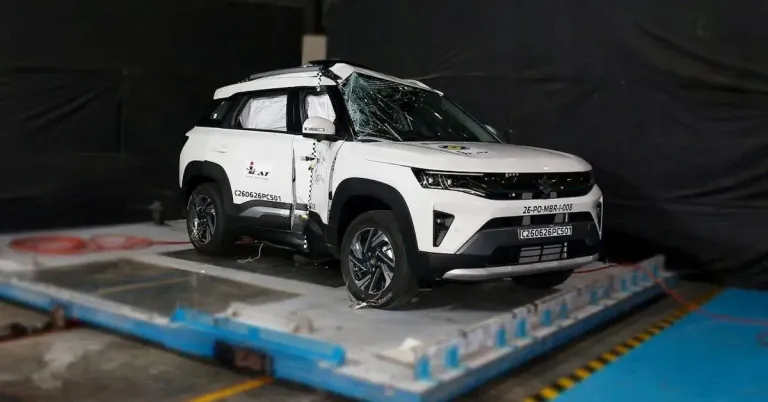 new maruti breeze facelift crash test new maruti breeze facelift crash test