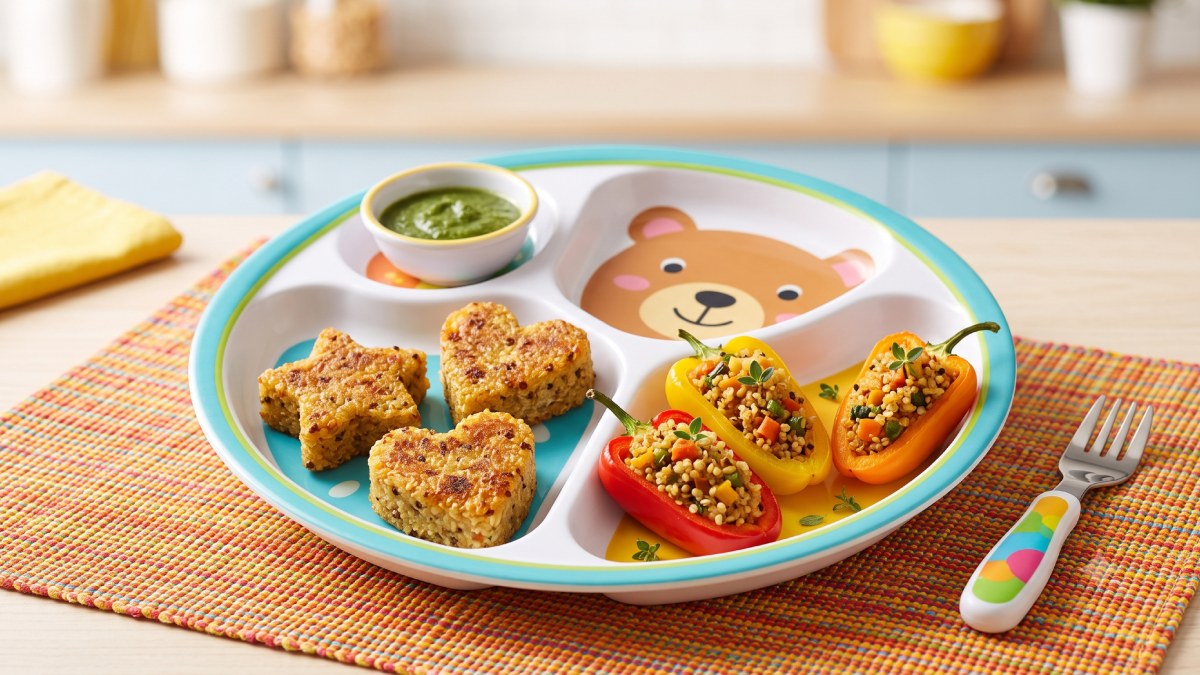 Quinoa rich in protein and fiber