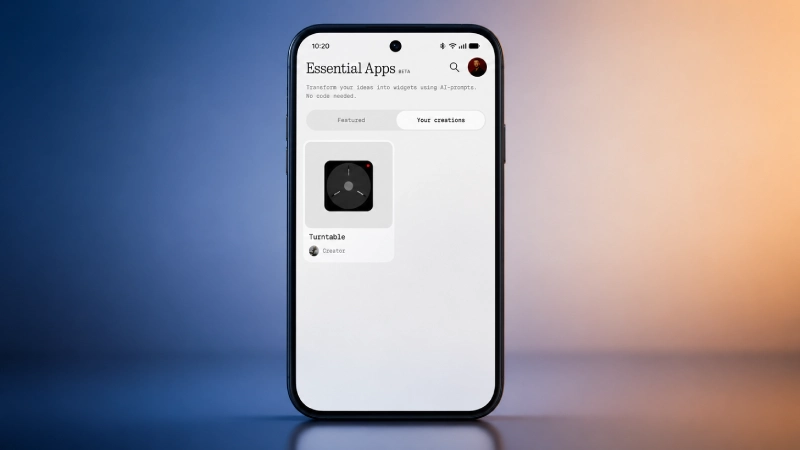 Nothing 2 Nothing Essential Apps