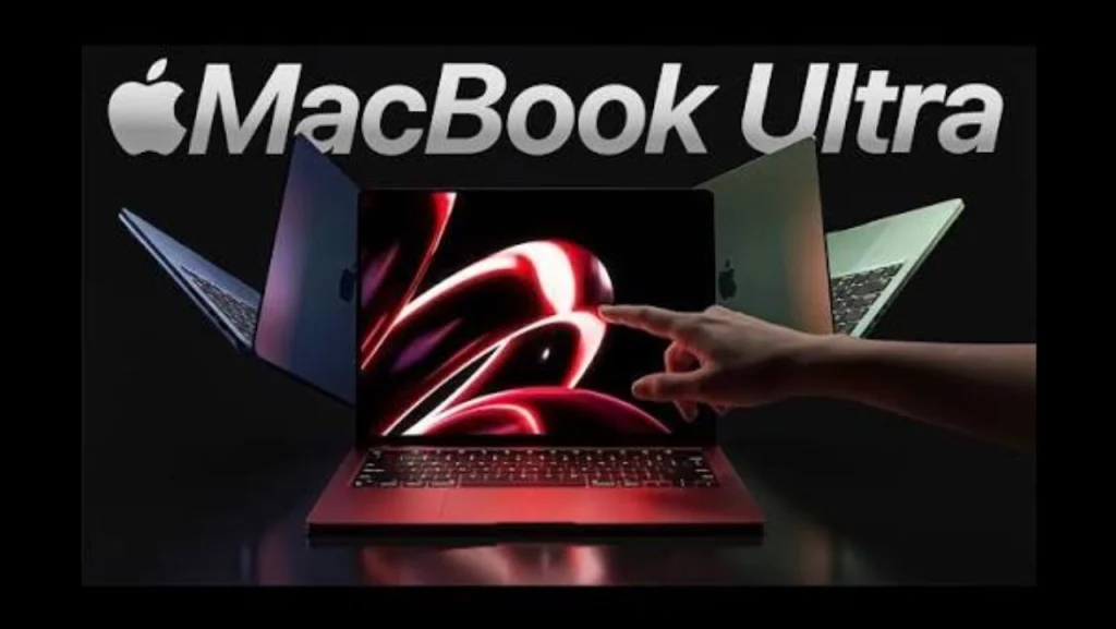MacBook Ultra Dynamic Island and OLED display concept