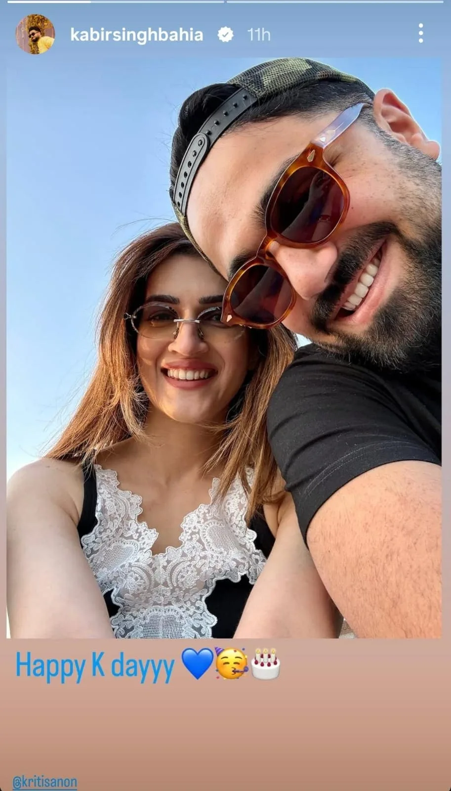 Kriti Sanon birthday celebration with bf Kabir