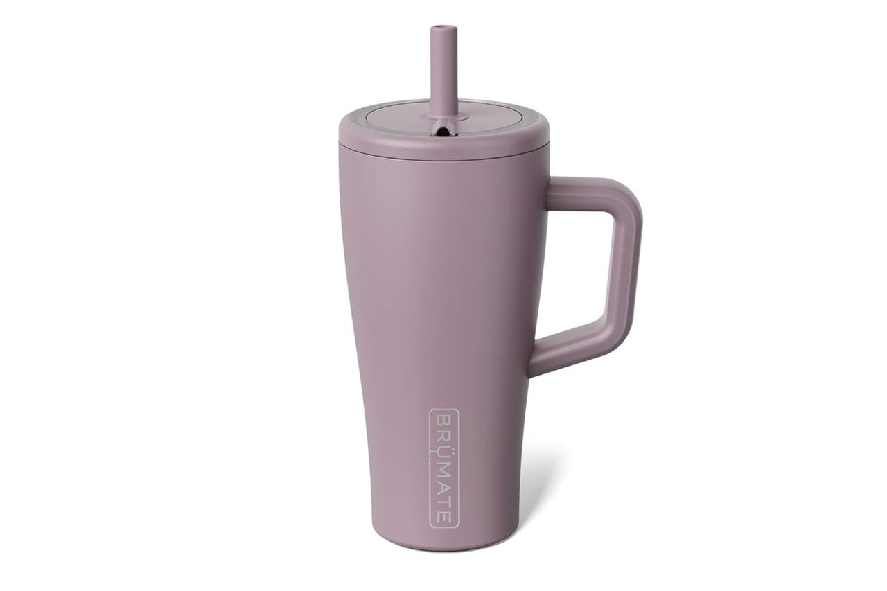 BrüMate Era 20 oz Tumbler with Handle and Straw Credit: Amazon