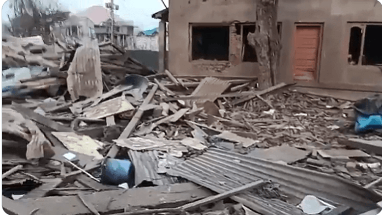 House demolished