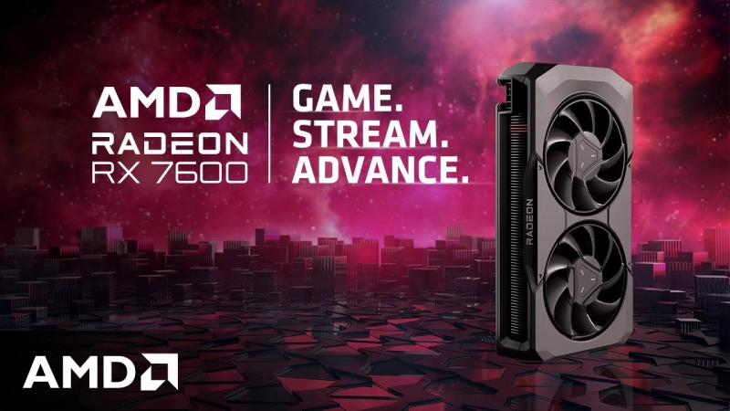 RX 7600 Graphics Card RX 7600 graphics card for the best gaming monitors