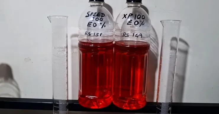 xp100-speed100-ethanol-test xp100-speed100-ethanol-test