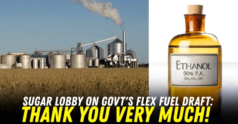sugar lobby indian government ethanol flex fuel policy featured