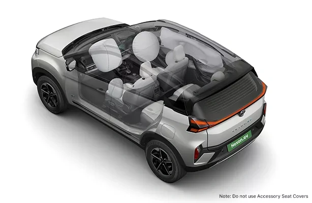 tata nexon ev interiors airbags tata nexon ev interiors airbags