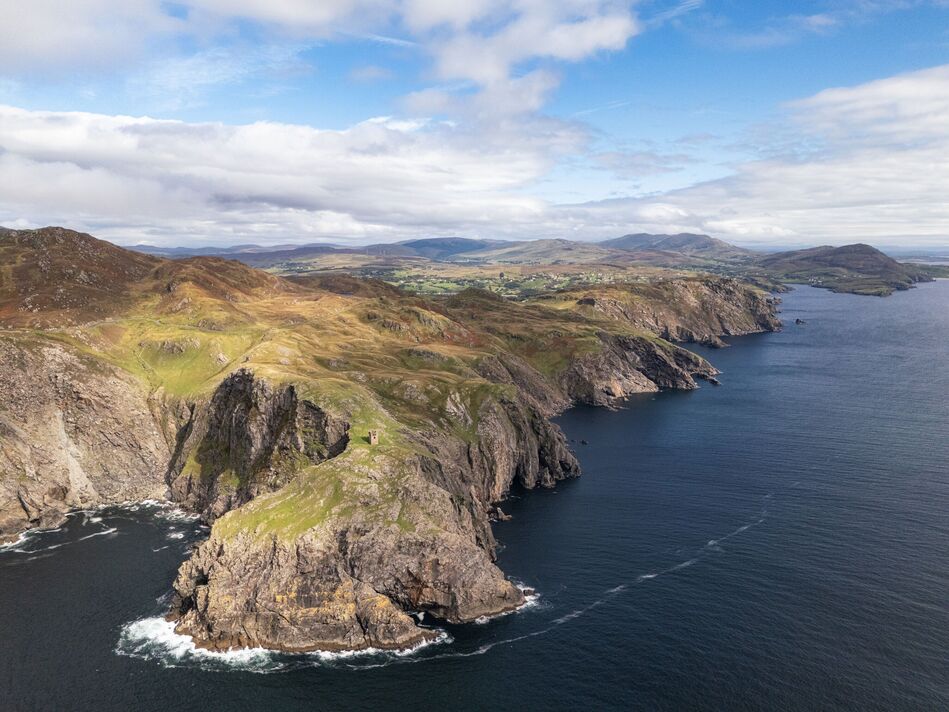 Sliabh Liag Walk Watchtower Ireland