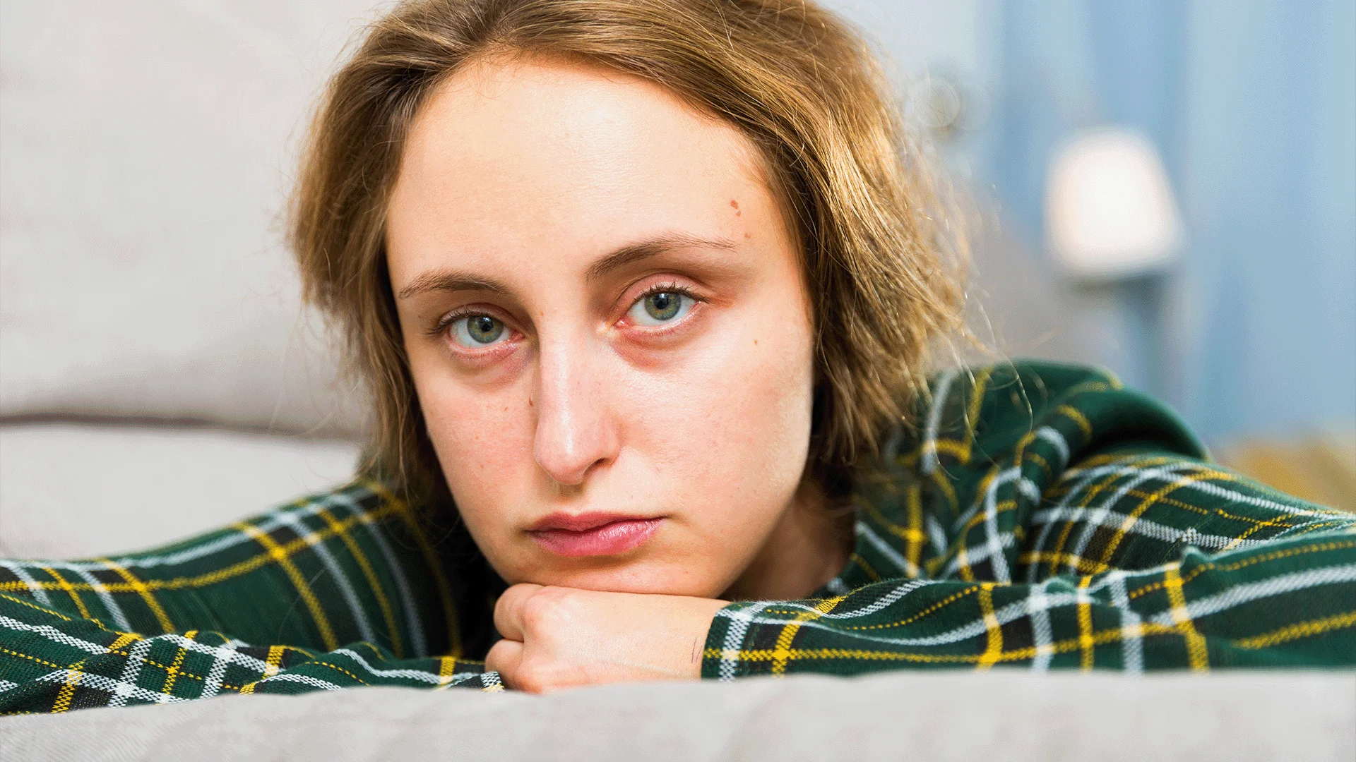 mentally and emotionally numb woman says 'I'm just too busy right now'